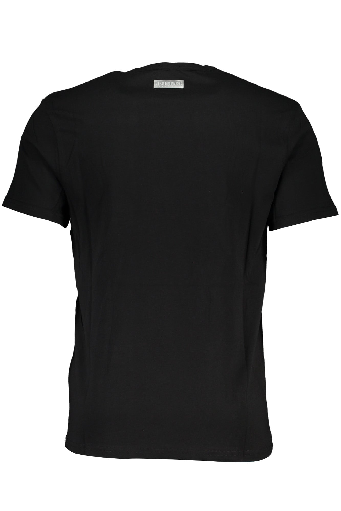 BIKKEMBERGS T-SHIRT UOMO MEZZE MANICHE NERO