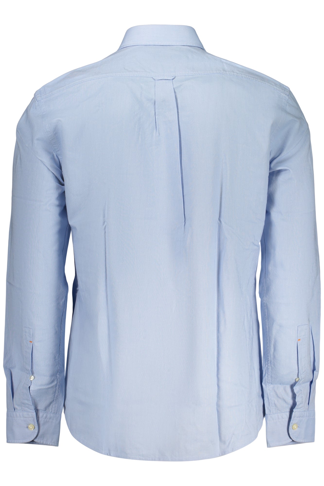 CAMICIA A MANICHE LUNGHE DA UOMO BOSS, BLU