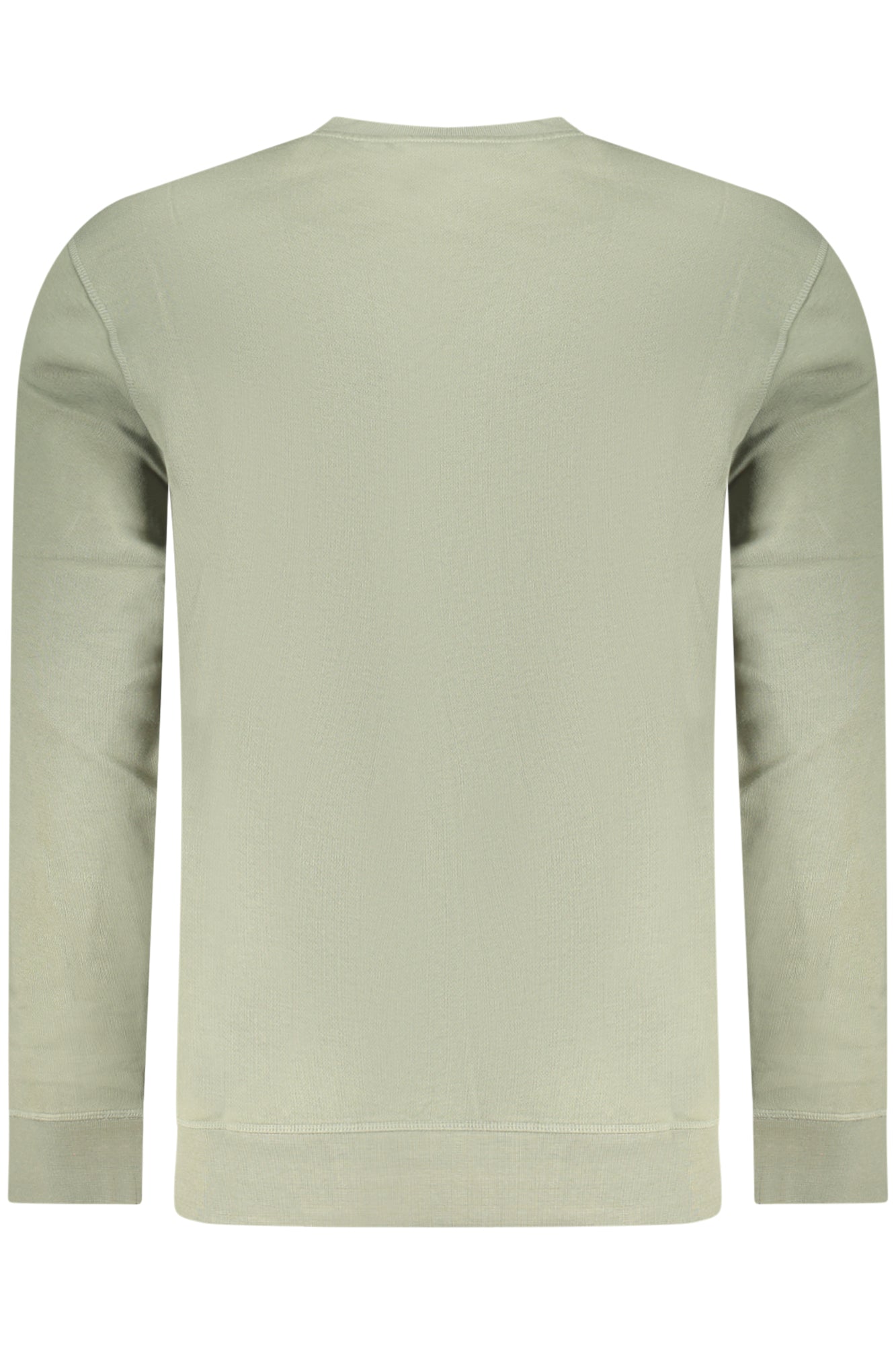 FELPA UOMO BOSS CON ZIP, VERDE