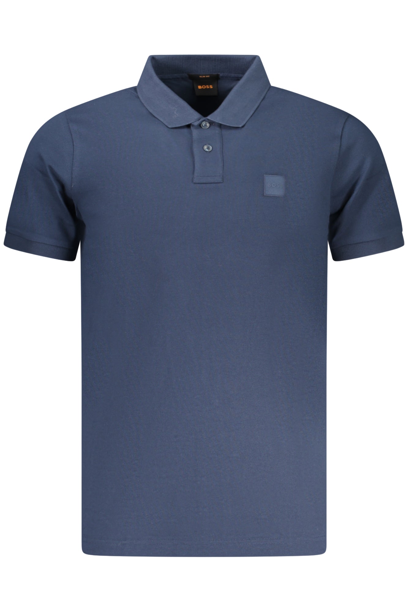 POLO UOMO MANICA CORTA BOSS, BLU