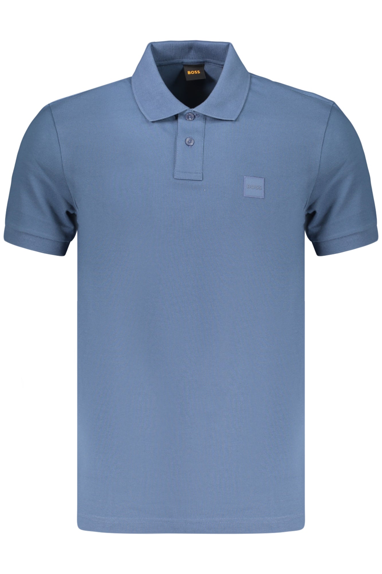 POLO UOMO MANICA CORTA BOSS, BLU