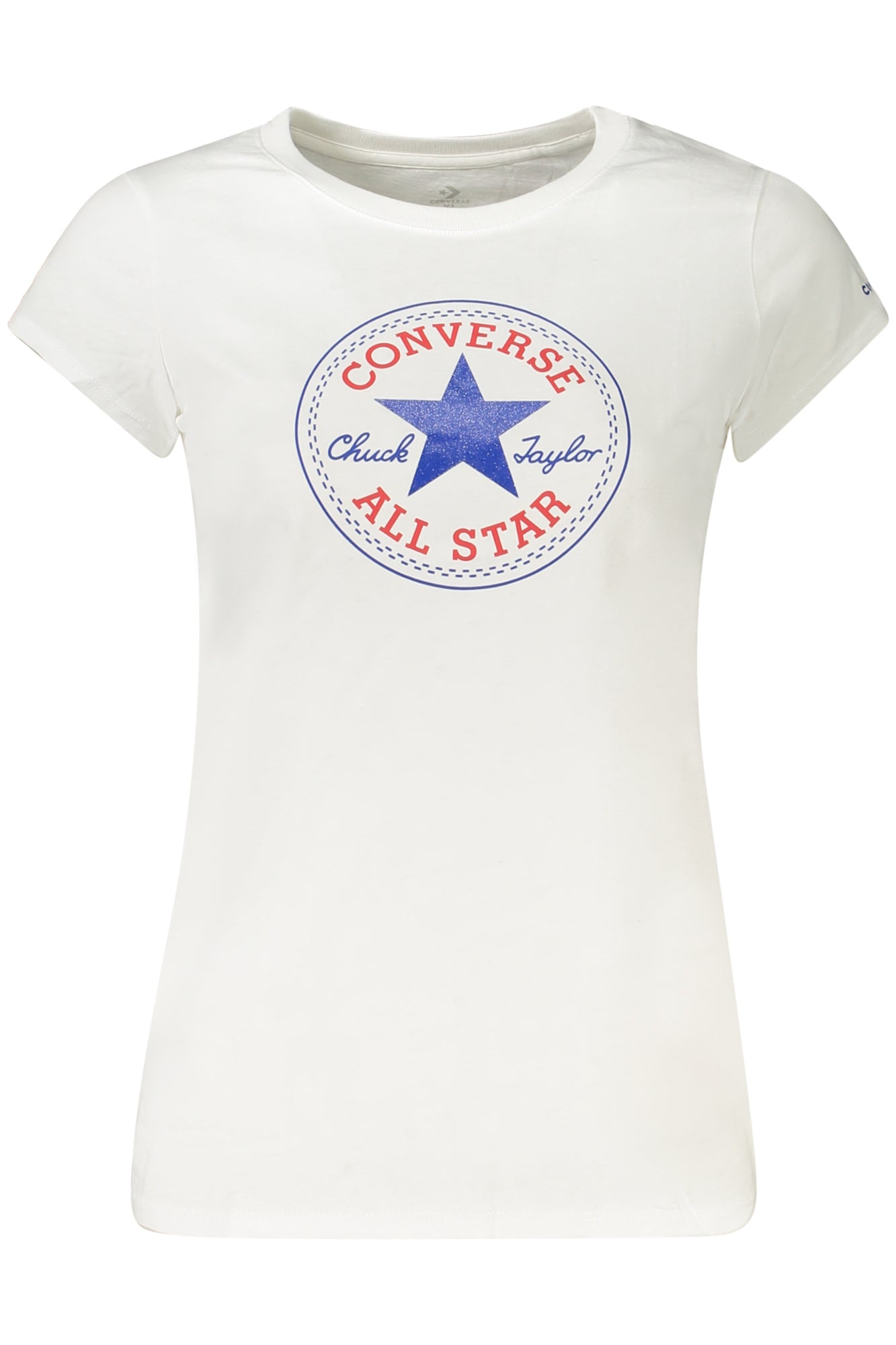 T-SHIRT a maniche corte da bambina Converse, Bianco