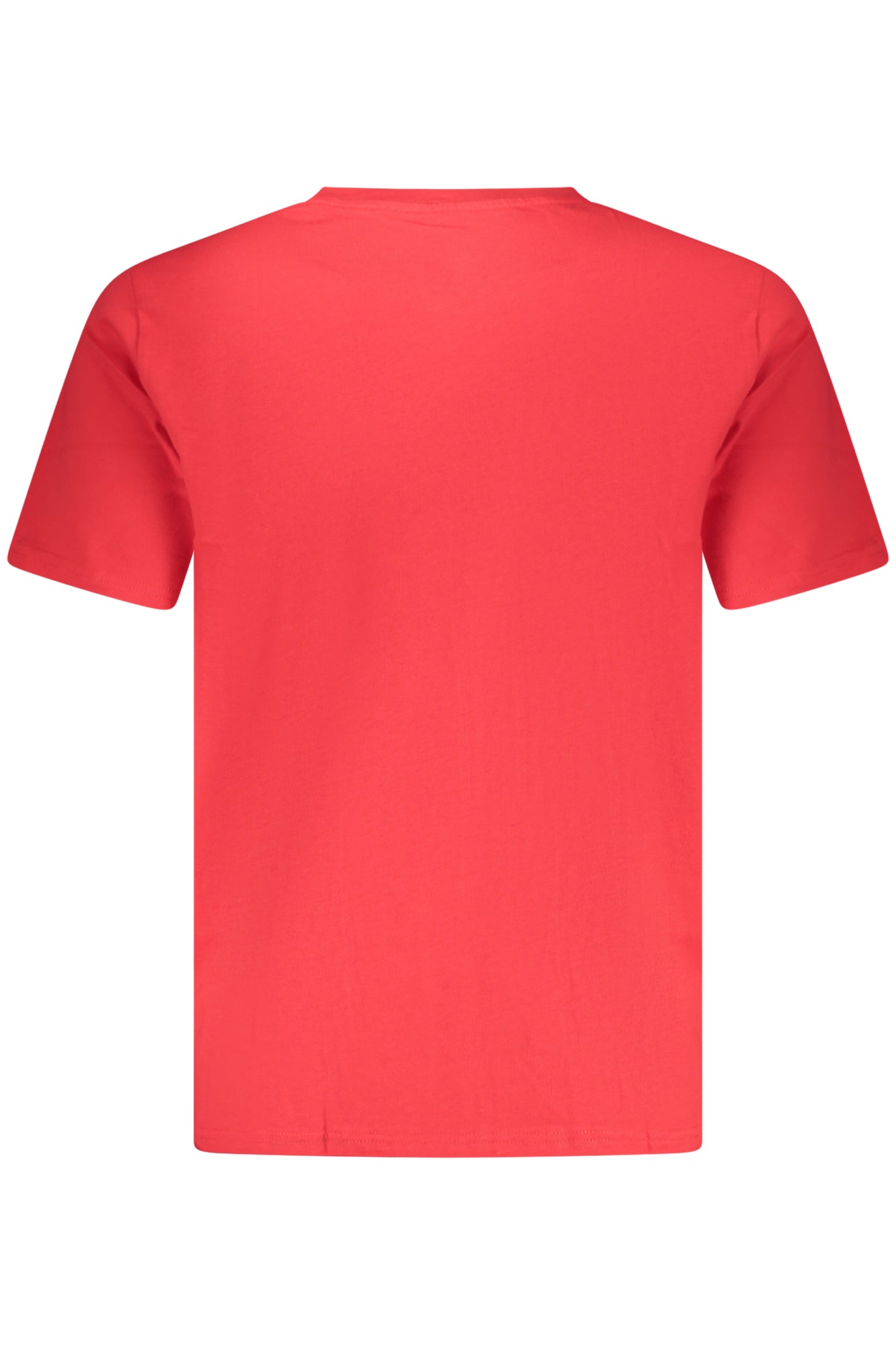 T-shirt Converse da uomo a maniche corte rosso