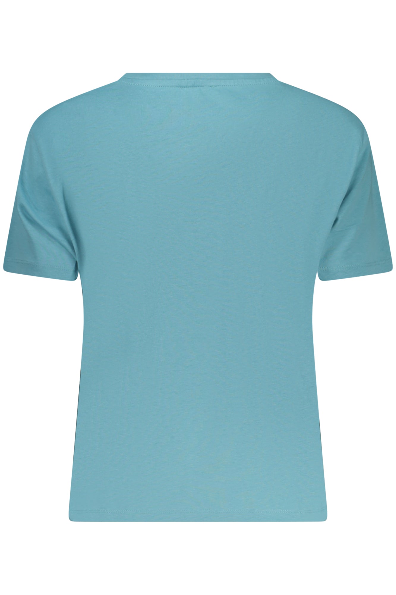 T-SHIRT FREDDY DA DONNA A MANICHE CORTE, BLU