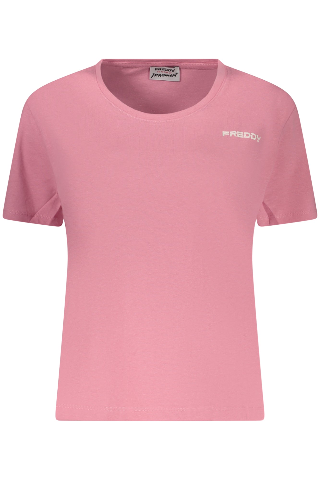 T-SHIRT DONNA ROSA A MANICA CORTA FREDDY