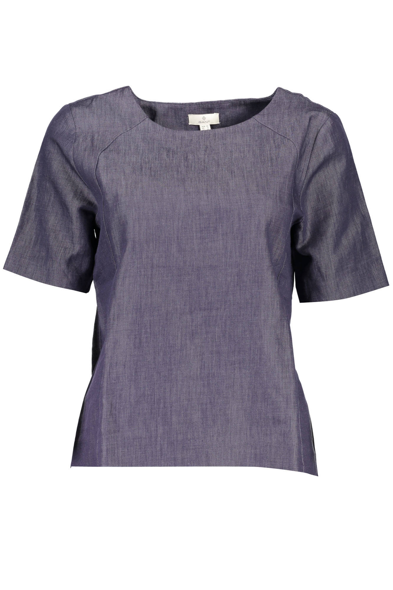 GANT T-SHIRT A MANICA CORTA DA DONNA BLU