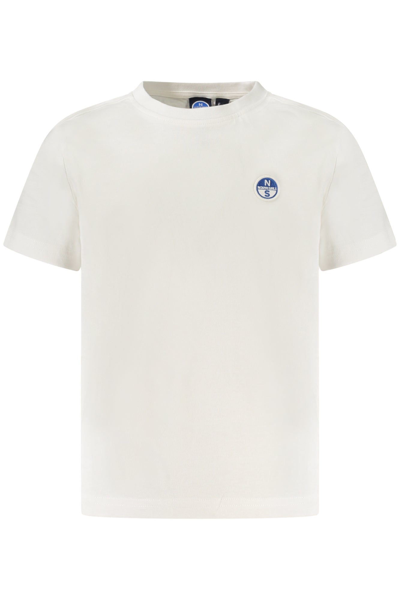 T-SHIRT A MANICHE CORTE NORTH SAILS BAMBINO BIANCO