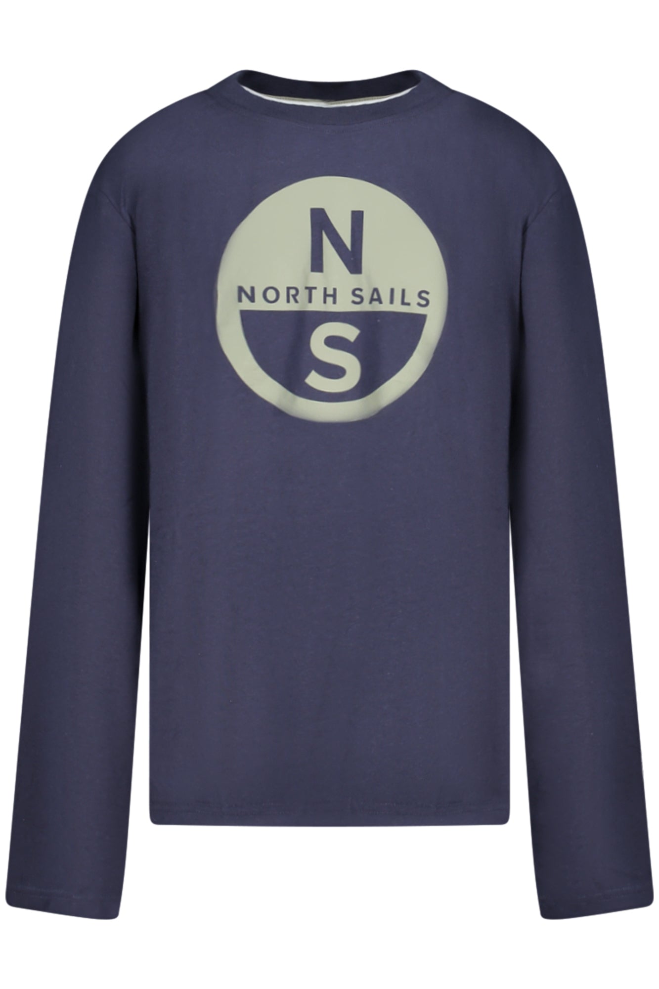 T-SHIRT NORTH SAILS BAMBINO A MANICHE LUNGHE, BLU