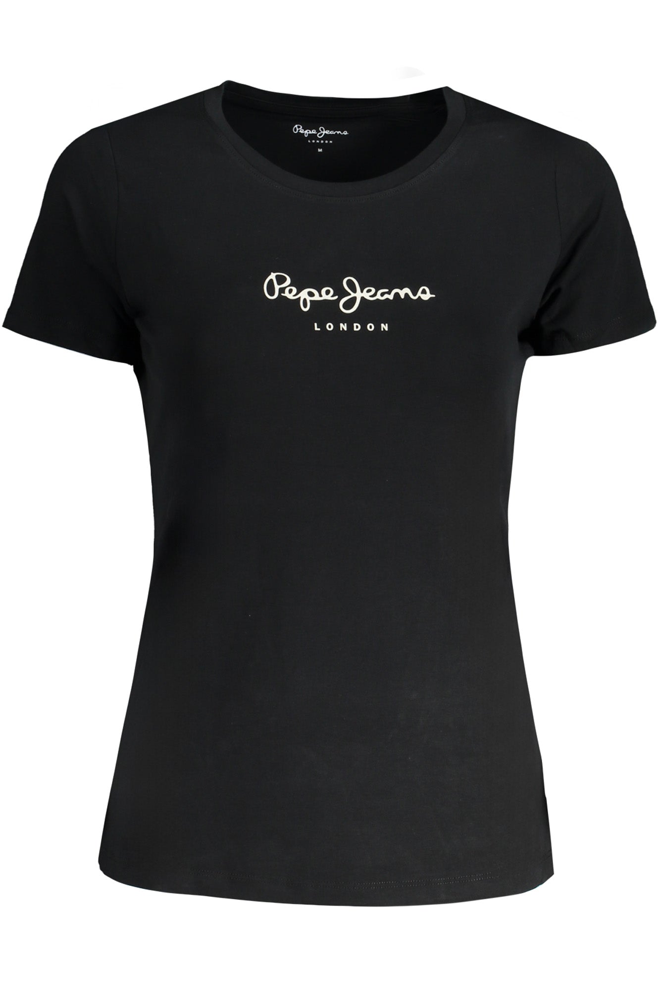 T-SHIRT DONNA PEPE JEANS MEZZA MANICA NERO