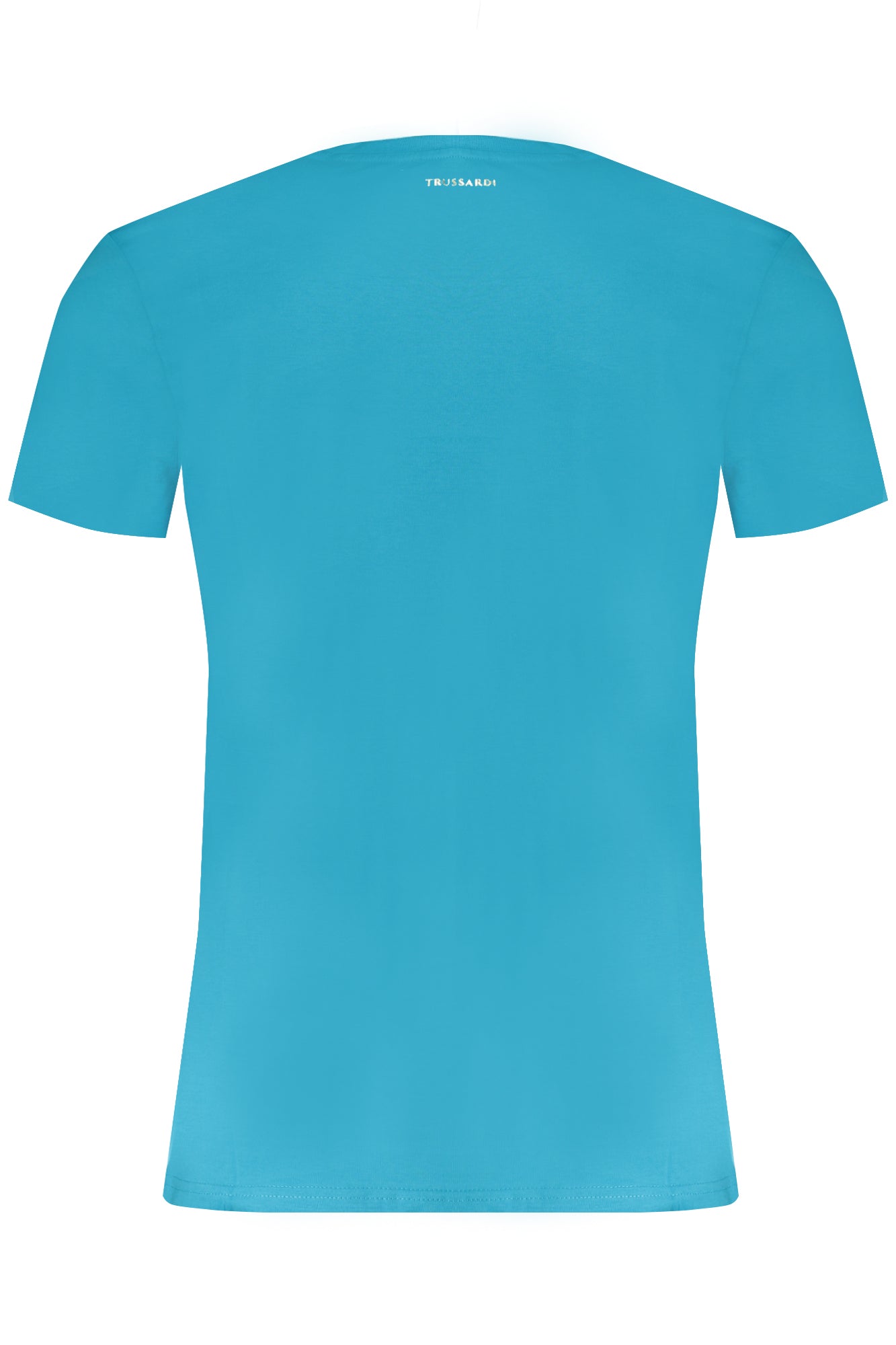 TRUSSARDI T-SHIRT A MANICHE CORTE DA UOMO BLU