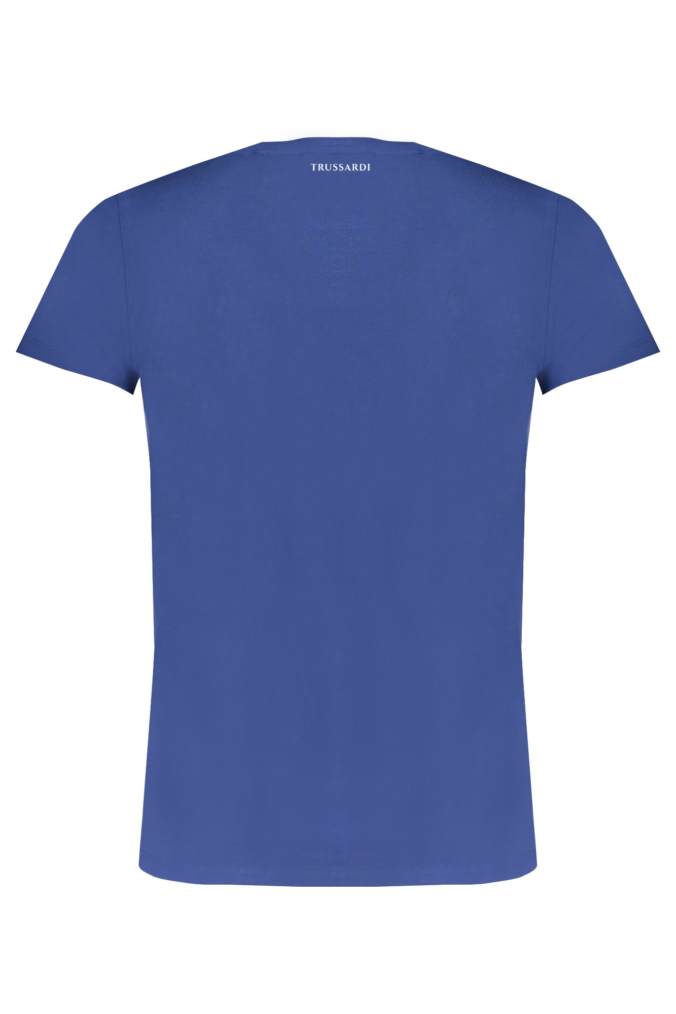TRUSSARDI T-SHIRT A MANICHE CORTE DA UOMO BLU