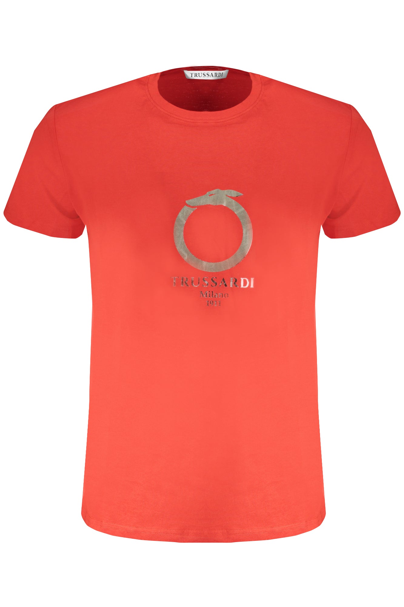 TRUSSARDI T-SHIRT UOMO MEZZA MANICA ROSSO