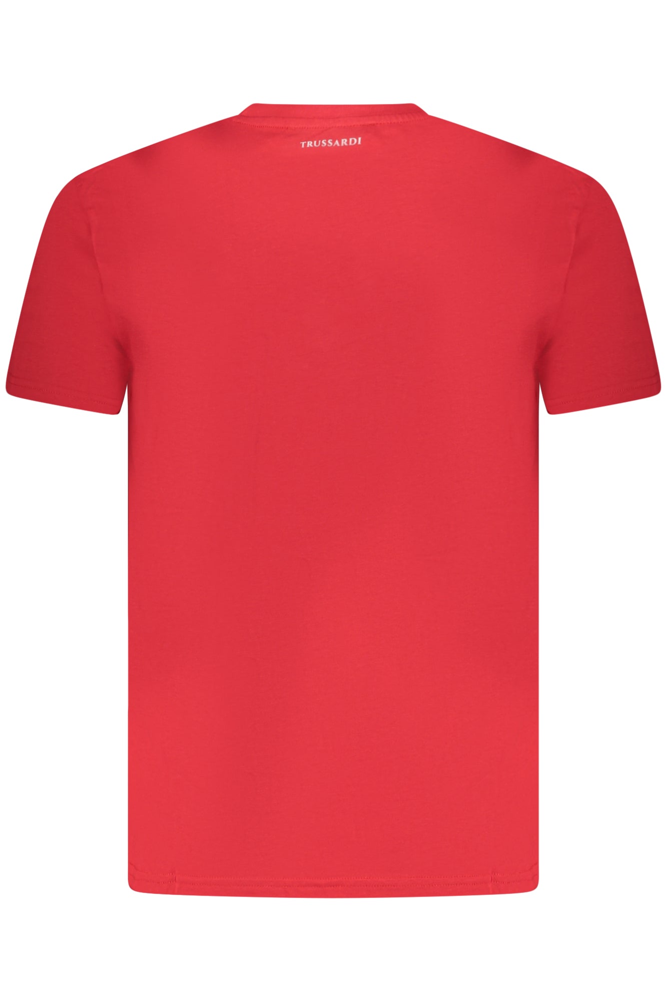 TRUSSARDI T-SHIRT UOMO MEZZA MANICA ROSSO