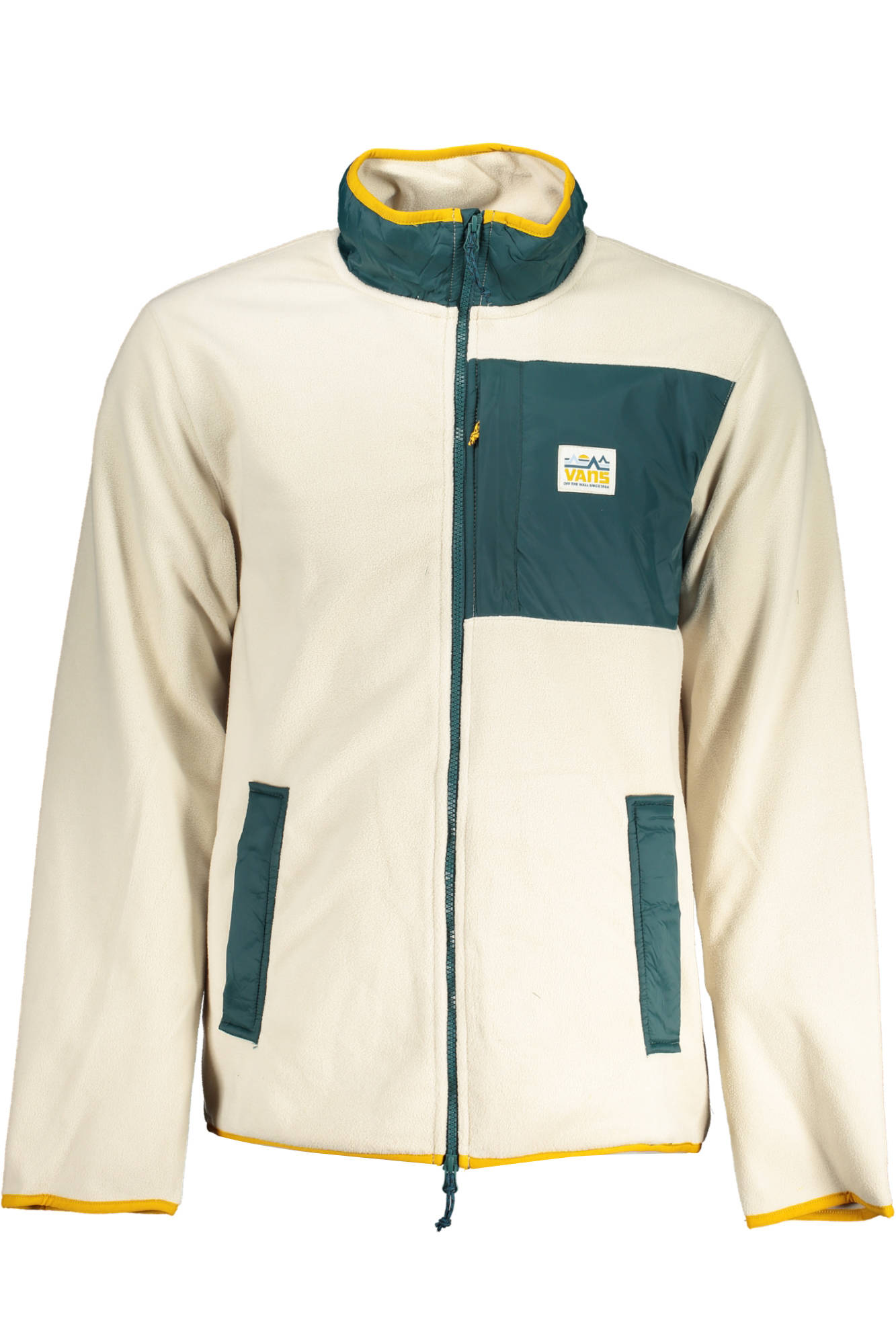 FELPA CON ZIP DA UOMO BEIGE VANS