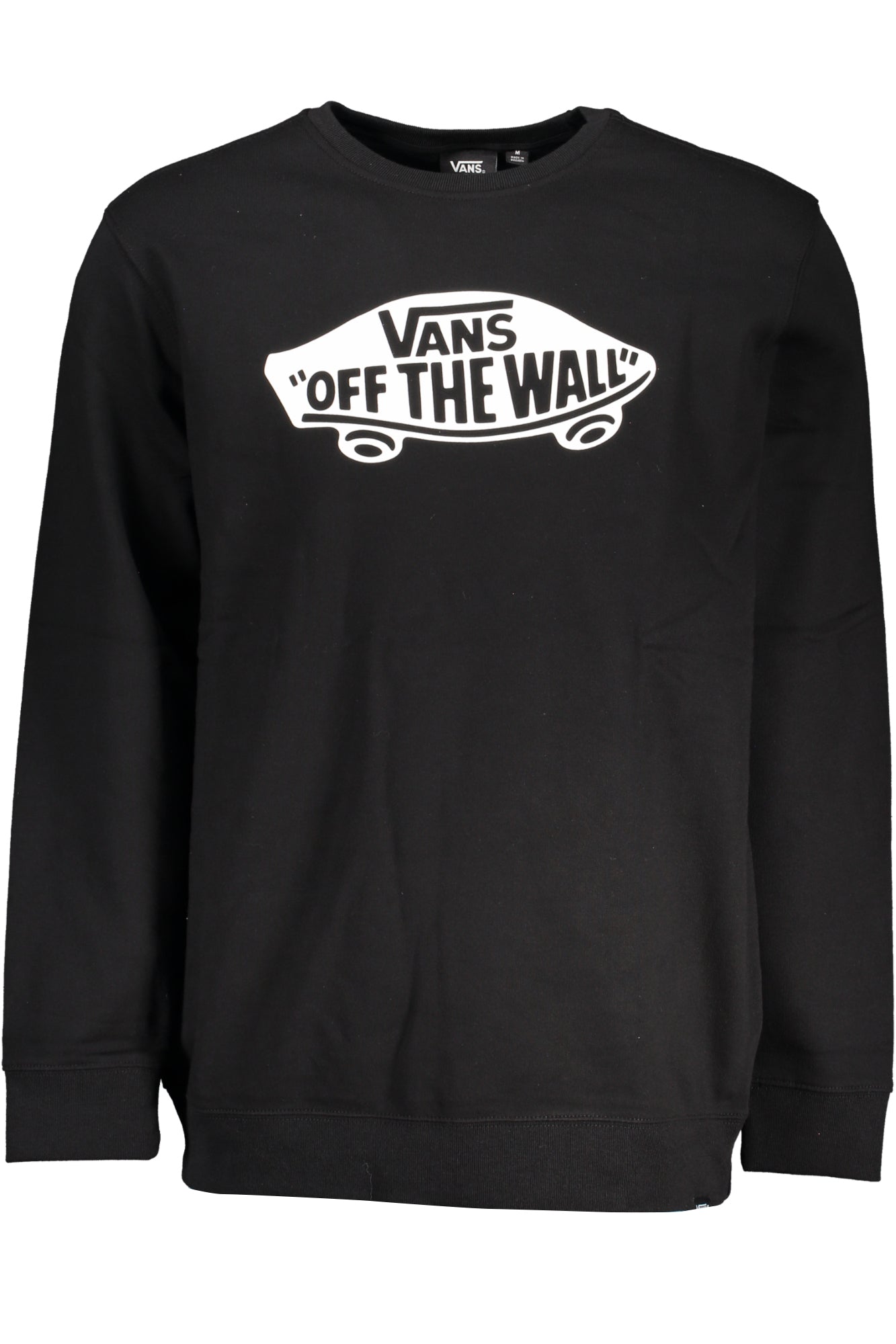 FELPA NERA SENZA ZIP DA UOMO VANS