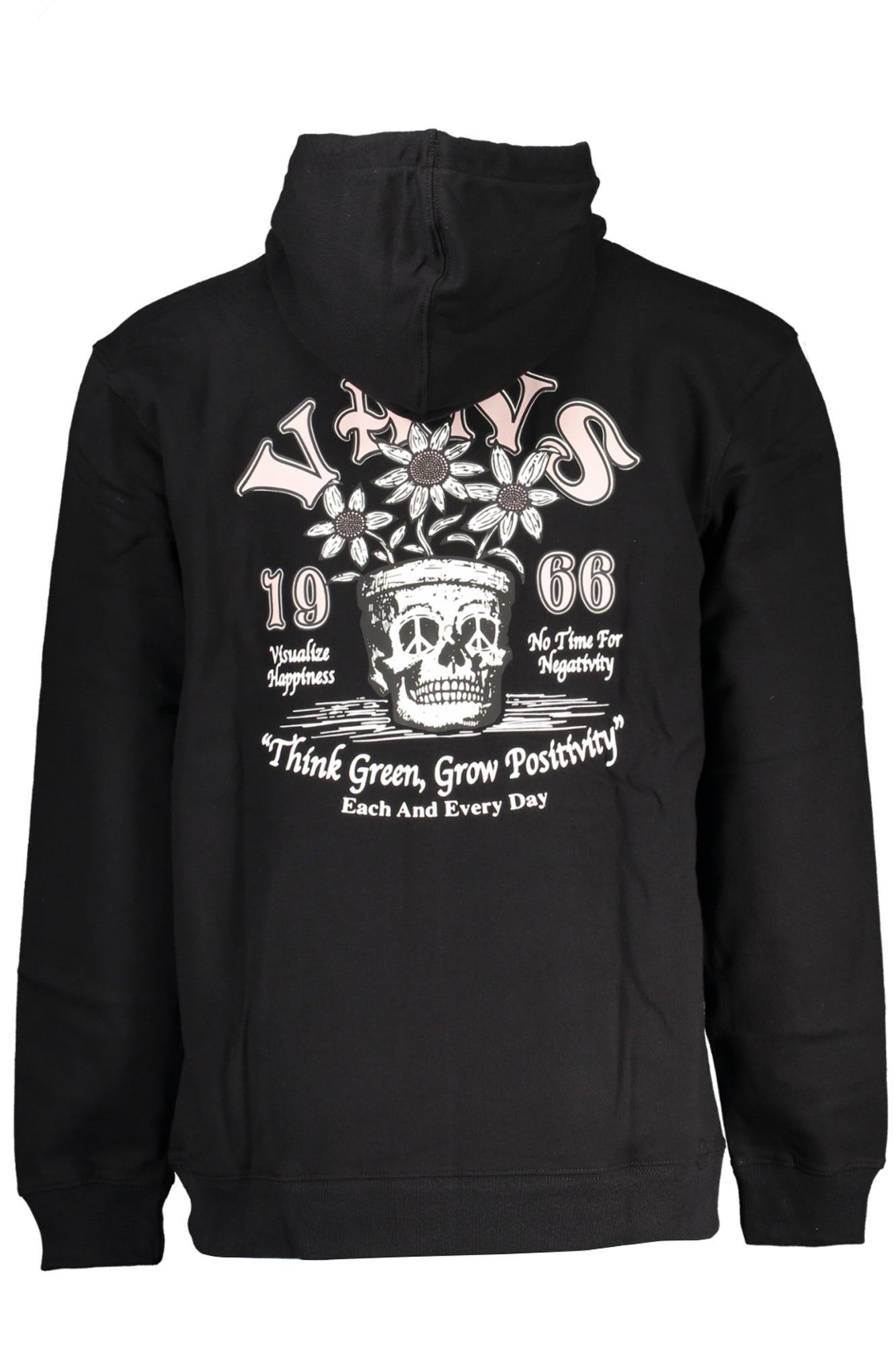 FELPA NERA SENZA ZIP DA UOMO VANS