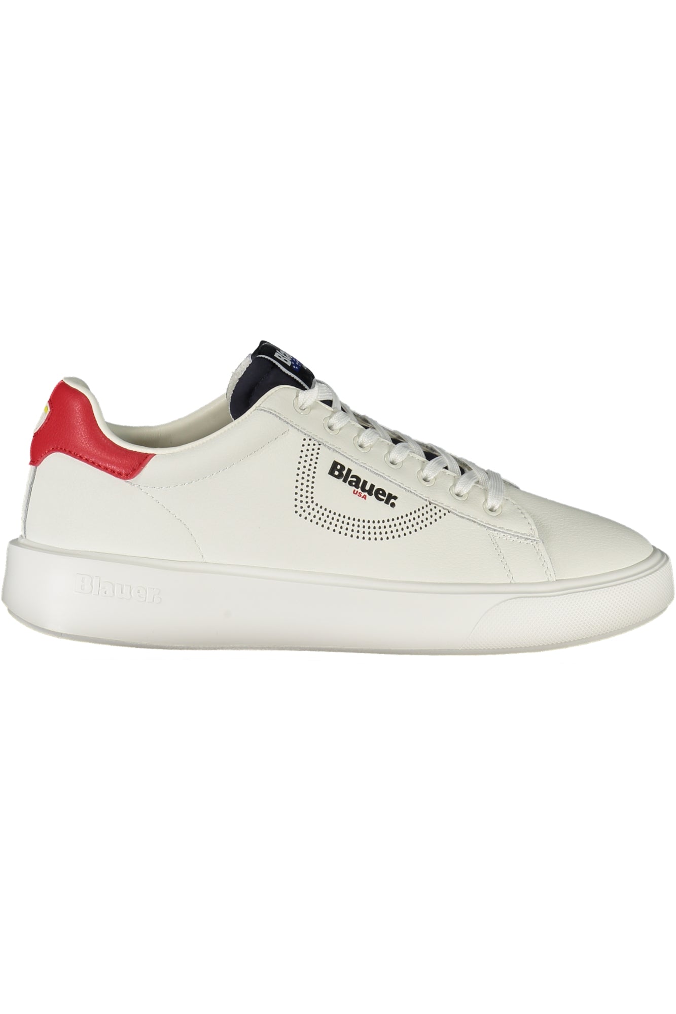 BLAUER SCARPE SPORTIVE UOMO BIANCHE