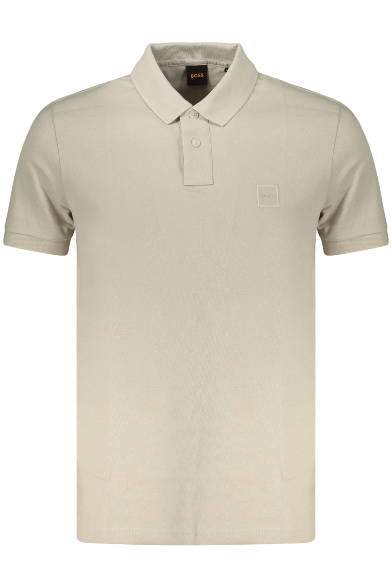 Polo BOSS da uomo a maniche corte, beige