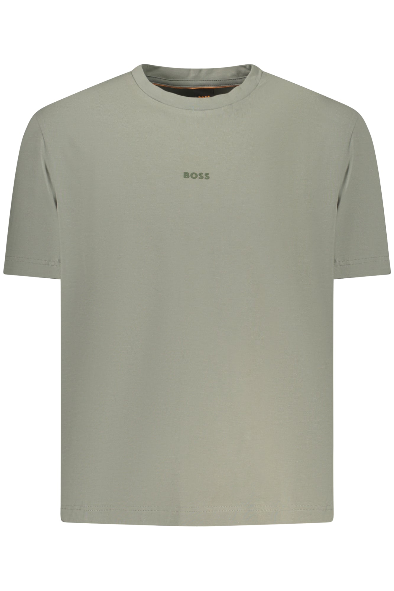 T-SHIRT A MANICHE CORTE DA UOMO BOSS VERDE