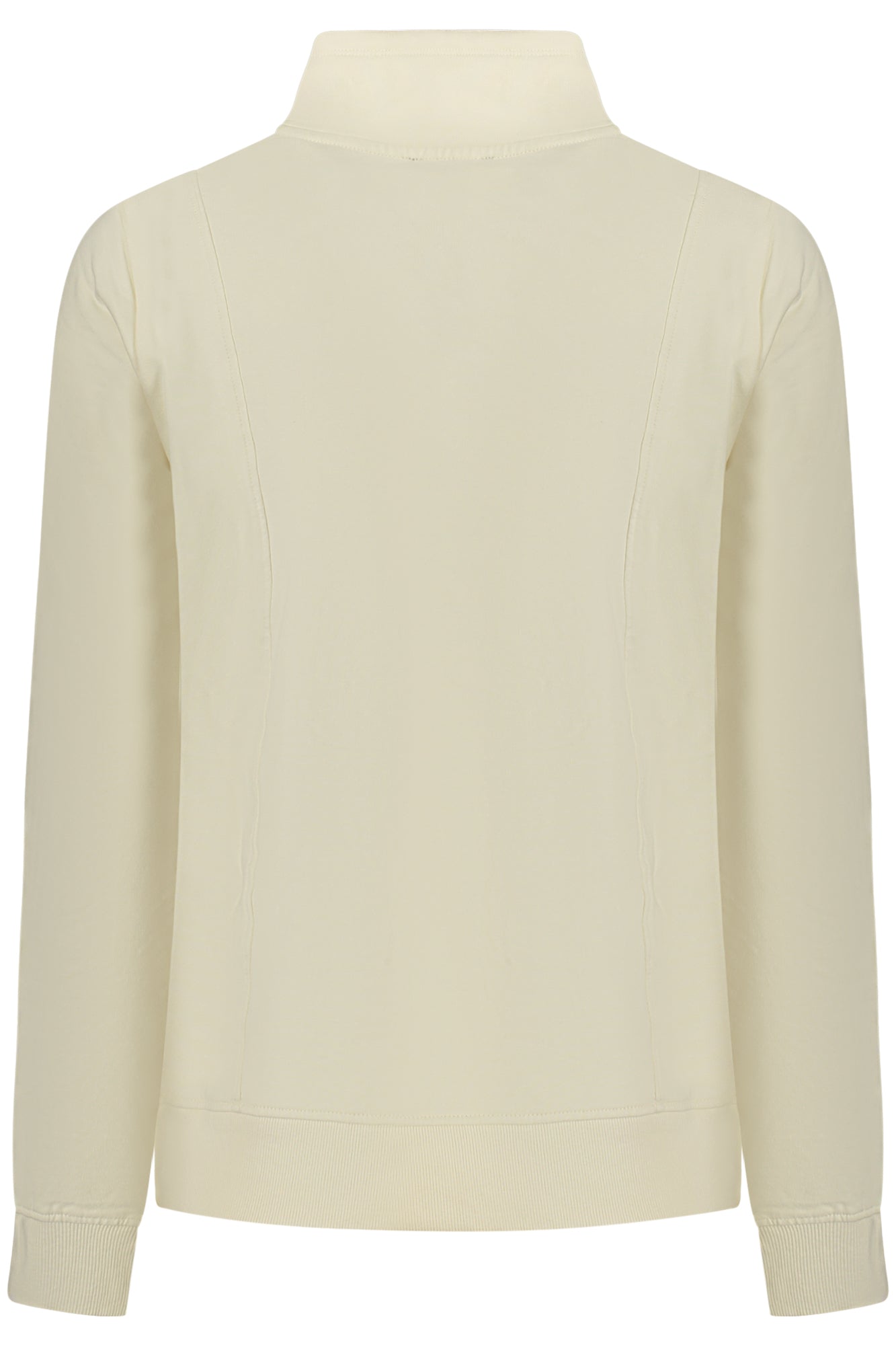 FELPA BIANCA DA DONNA CON ZIP FREDDY