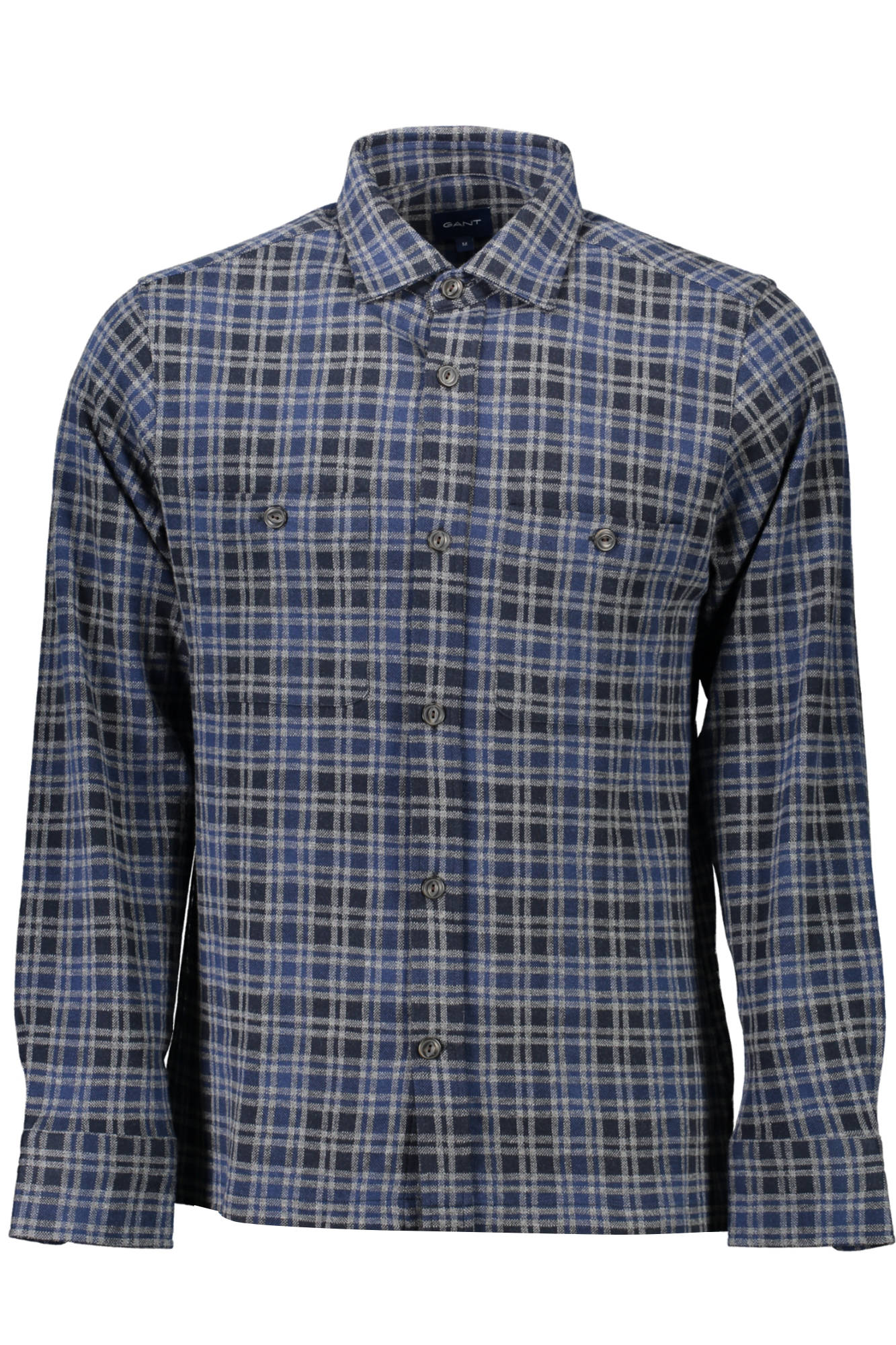 CAMICIA GANT DA UOMO BLU A MANICA LUNGA