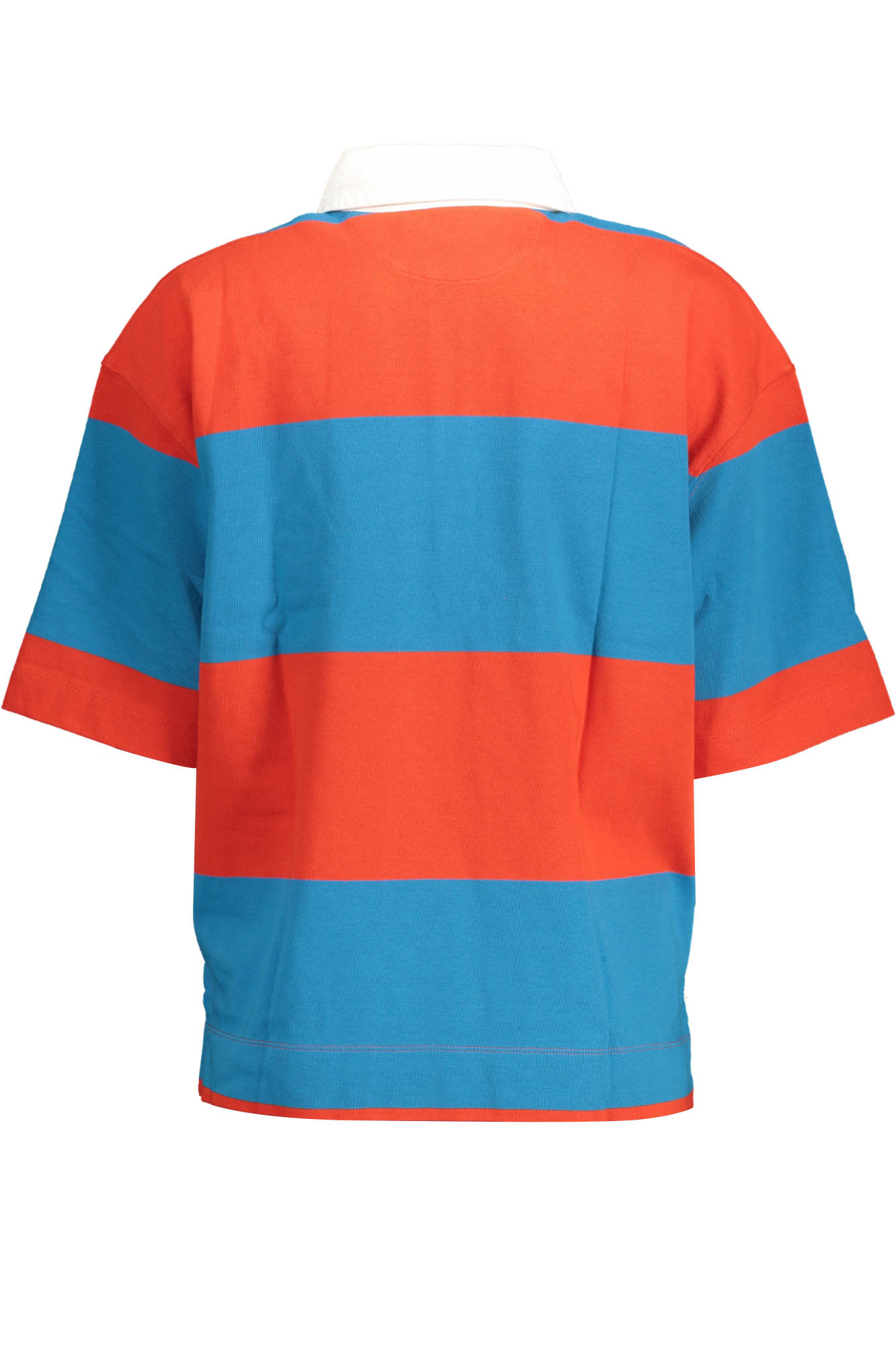 GANT POLO DONNA A MANICHE CORTE ROSSO
