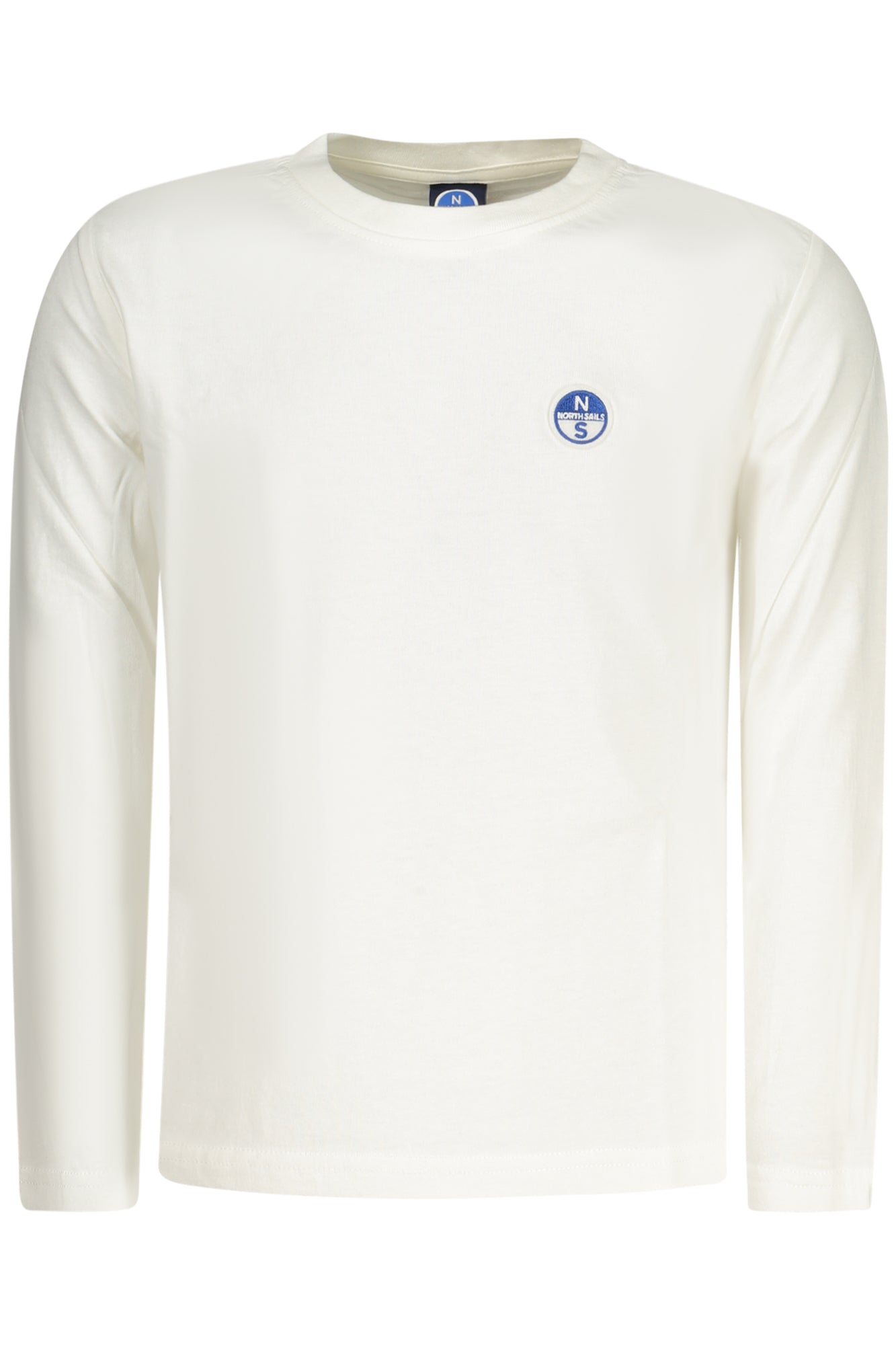 T-SHIRT A MANICHE LUNGHE NORTH SAILS PER BAMBINI, BIANCO