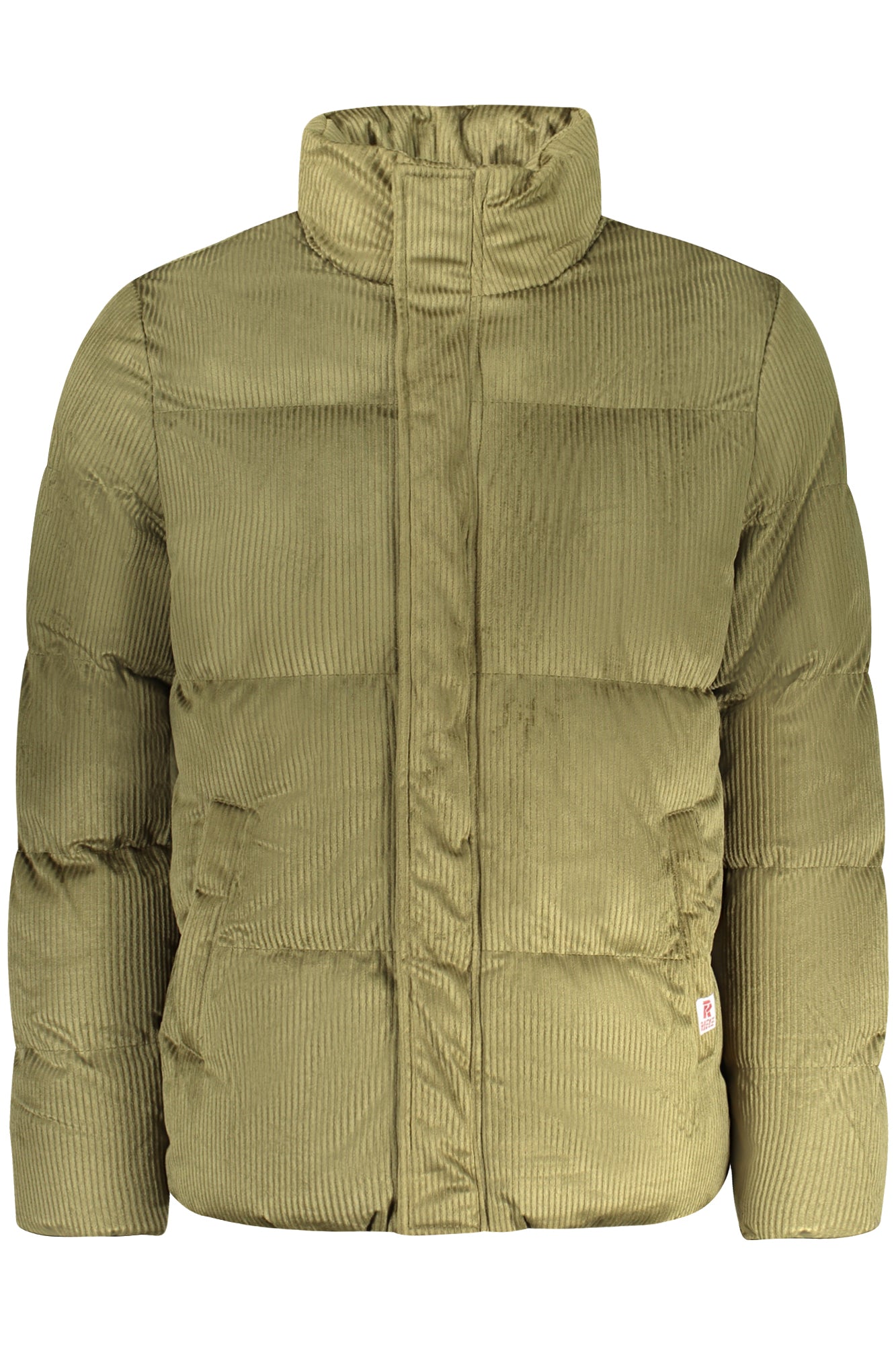 Gilet da uomo verde con fucile