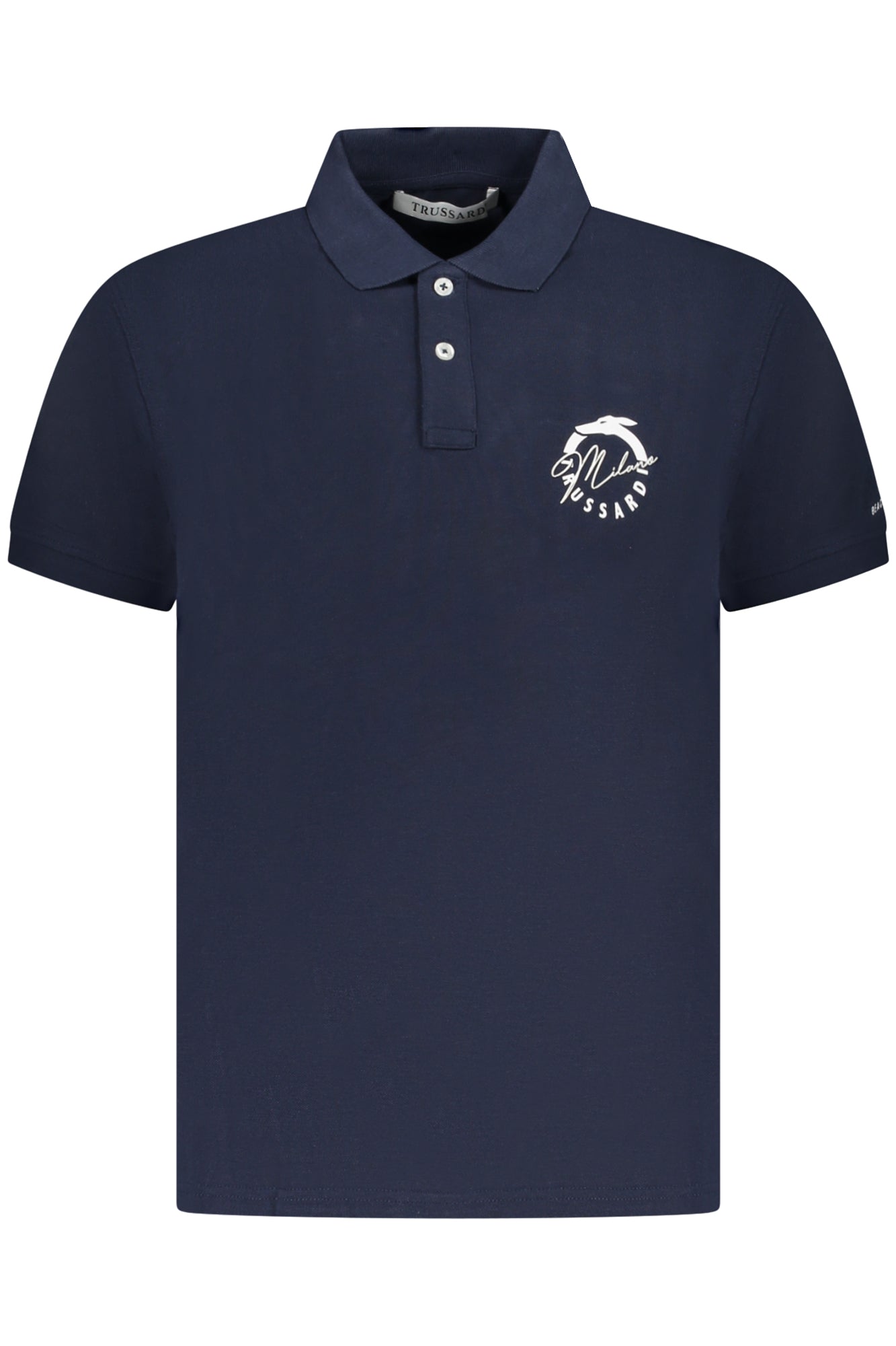 TRUSSARDI POLO UOMO MANICA CORTA BLU