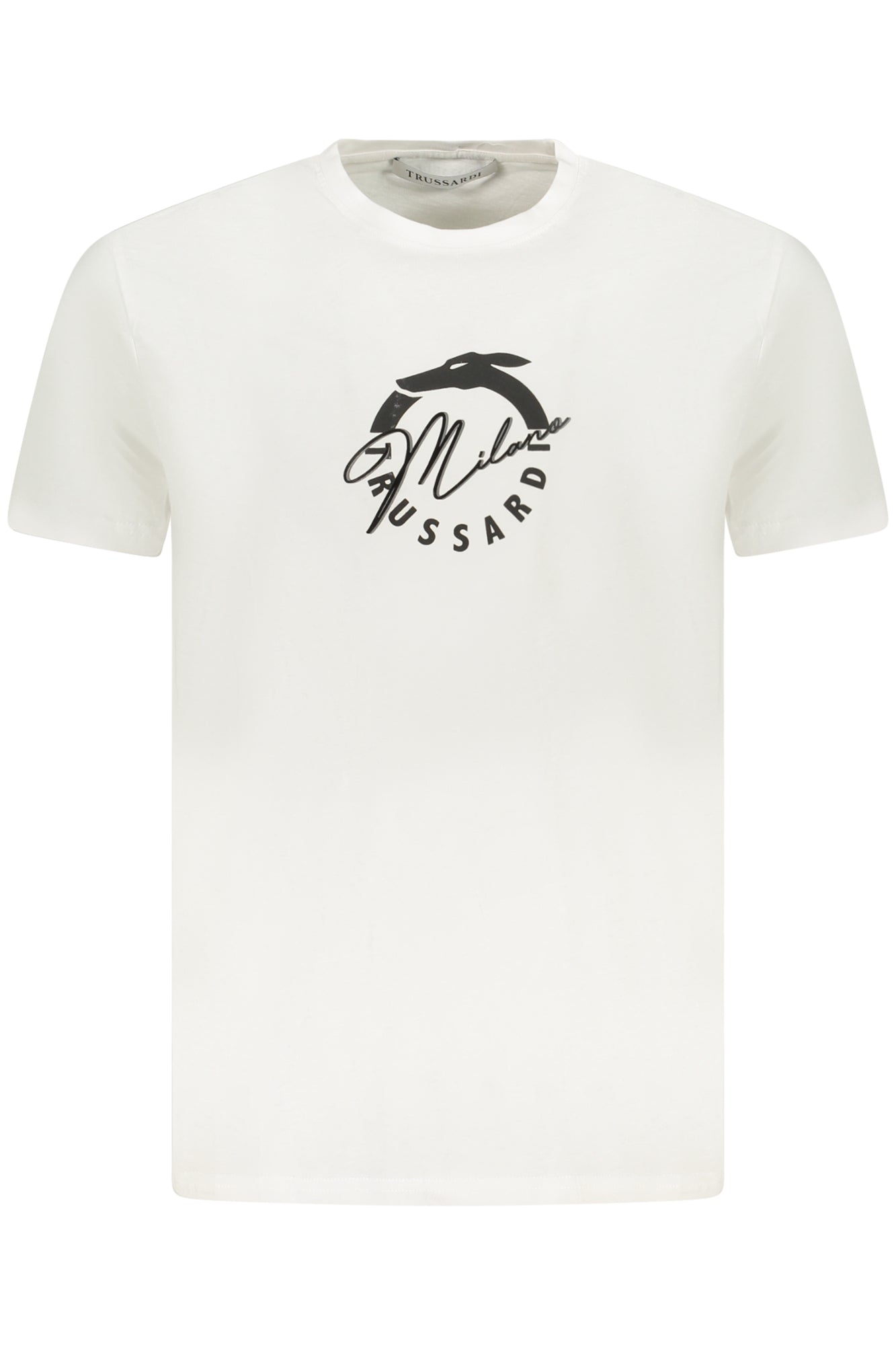 TRUSSARDI T-SHIRT UOMO A MANICA CORTA BIANCO