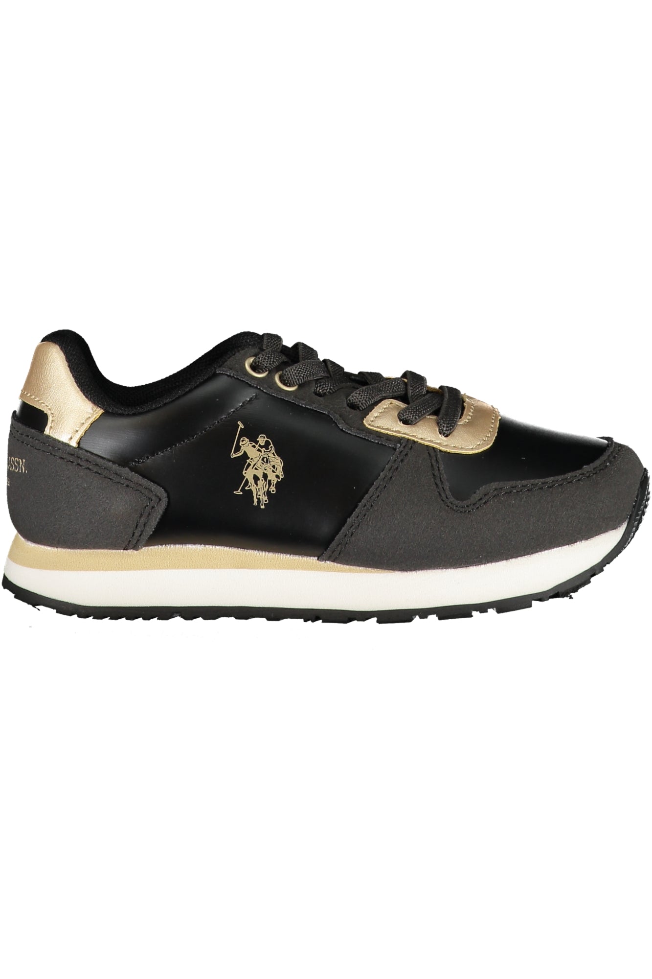 US POLO ASSN. SCARPE SPORTIVE NERE DA BAMBINO